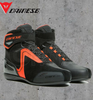 Scarponcini Dainese ENERGYCA AIR SHOES Black/Fluo-Red