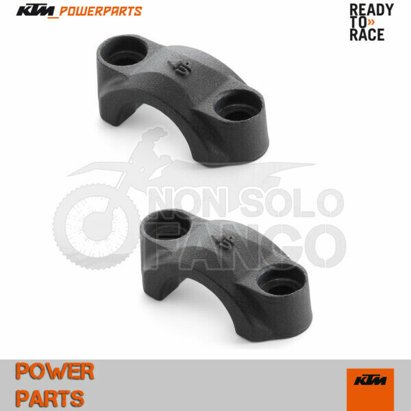 Coppia morsetti bloccaggio comandi Power Parts KTM Duke 790 890