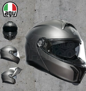 Casco Modulare AGV TOURMODULAR Luna Grey Matt