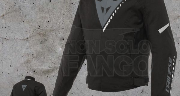 Giubbotto Dainese VELOCE D-DRY® JACKET Black/Charcoal-Gray/White