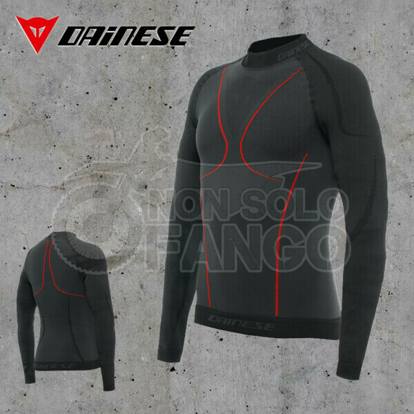 Maglia termica intima Dainese THERMO LS Black/Red