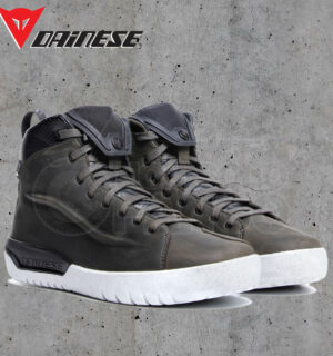 Scarpe Sneakers Dainese METRACTIVE D-WP SHOES Smoke-Green/White
