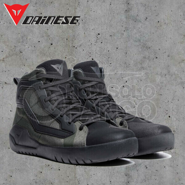 Scarpe Sneakers Dainese URBACTIVE GORE-TEX® SHOES Black/Army-Green