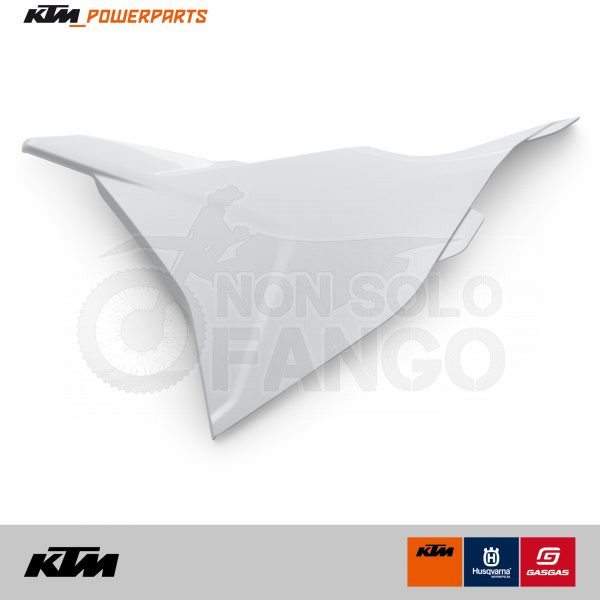 Coperchio cassa filtro bianco Power Parts KTM EXC SX dal 2024