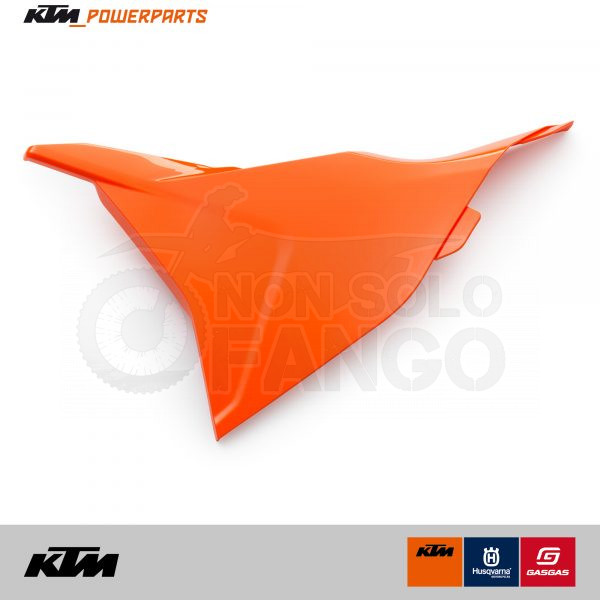 Coperchio cassa filtro arancio Power Parts KTM EXC SX dal 2024