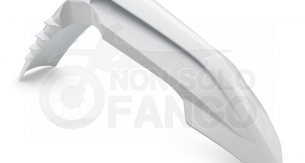 Parafango anteriore bianco Power Parts KTM EXC SX dal 2024