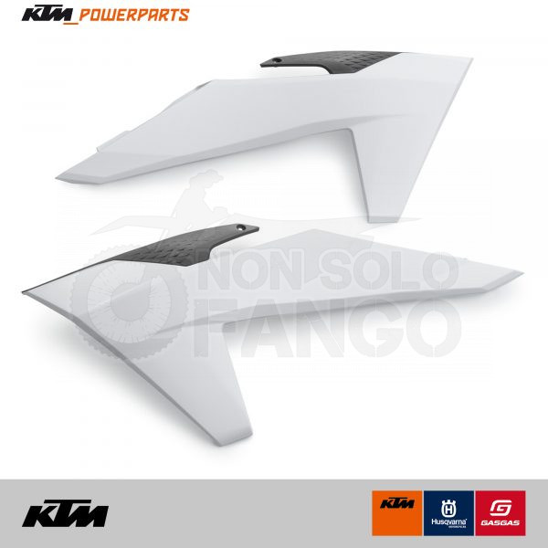 Kit spoiler bianco Power Parts KTM EXC SX dal 2024
