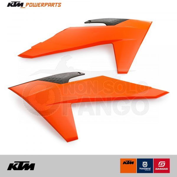 Kit spoiler arancio Power Parts KTM EXC SX dal 2024