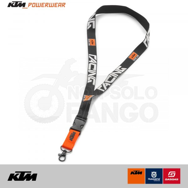 Portachiavi KTM Power Wear 2024 TEAM LANYARD BLACK
