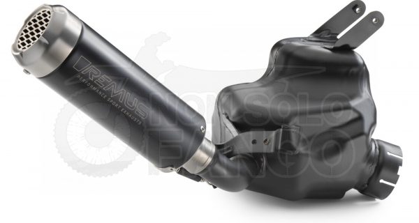 Silenziatore REMUS Slip-On KTM Duke 125 390 MY 2024