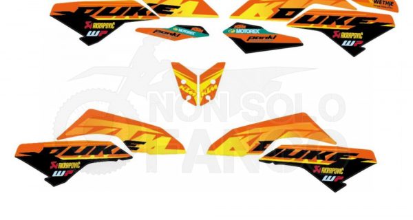 KIT GRAFICHE FACTORY Power Parts KTM 125 390 Duke MY24
