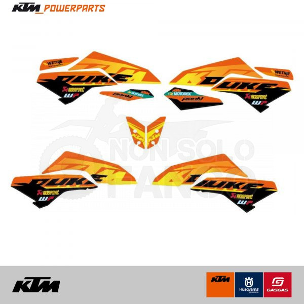 KIT GRAFICHE FACTORY Power Parts KTM 125 390 Duke MY24