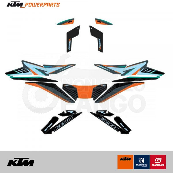 KIT GRAFICHE FACTORY Power Parts KTM 1390 Super Duke MY24