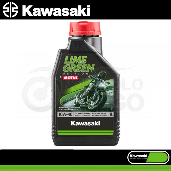 Olio motore KAWASAKI LIME GREEN BY MOTUL 10W-40 4T