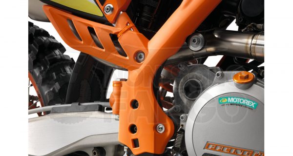 Kit protezioni telaio arancioni KTM EXC SX 2008/2011