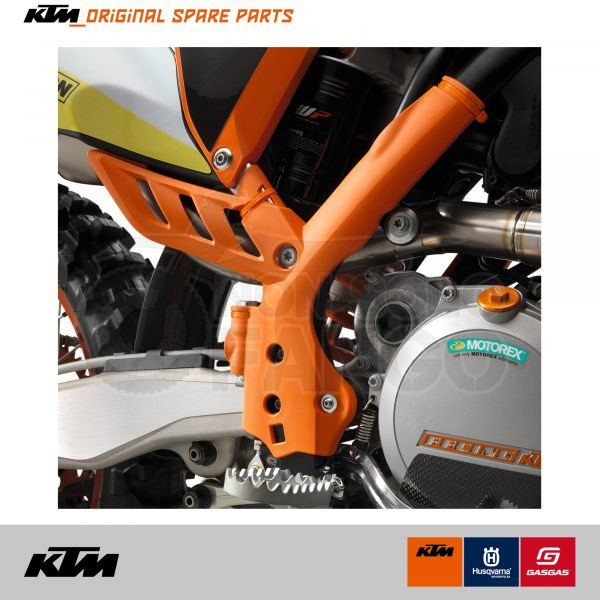 Kit protezioni telaio arancioni KTM EXC SX 2008/2011