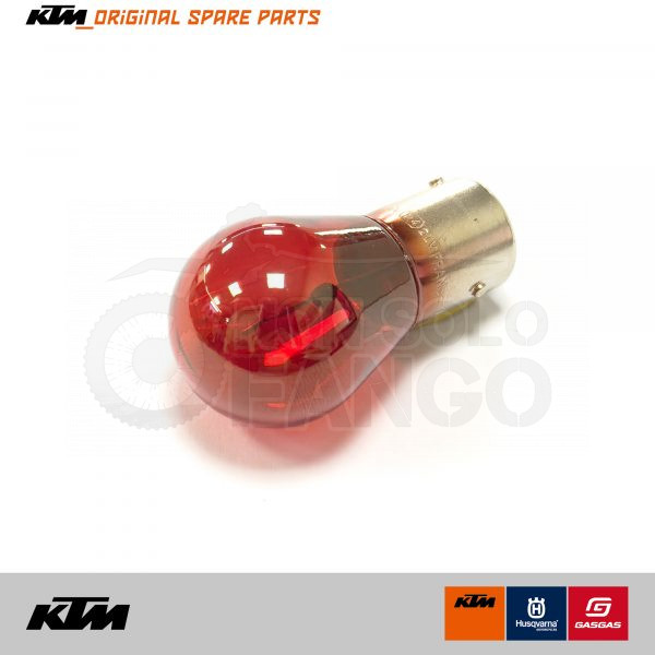 LAMPADINA A BULBO ROSSA 12V KTM