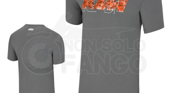 T-Shirt KTM Power Wear 2025 LOGO TEE GREY
