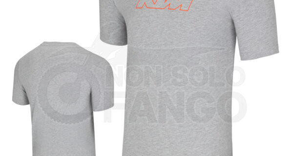 T-Shirt KTM Power Wear 2025 ESSENTIAL TEE GRIGIO CHIARO