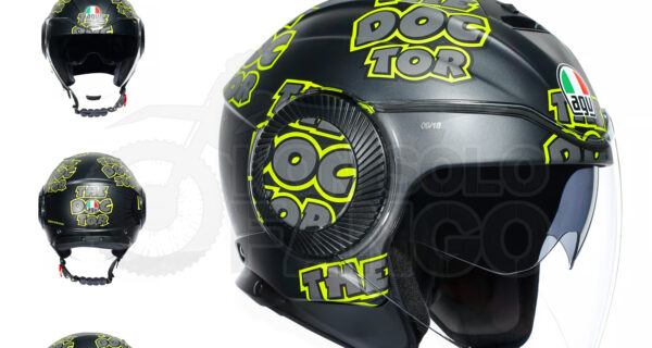 Casco Jet AGV ORBYT E2205 TOP ROSSI DOC 46