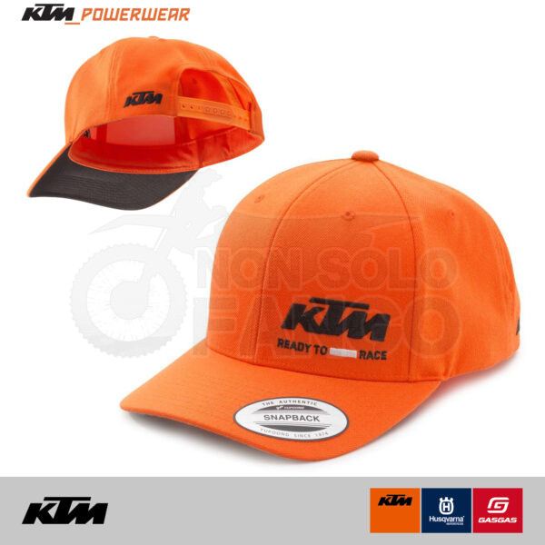 Cappello KTM Power Wear 2022 RACING CAP ORANGE