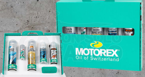 KIT MANUTENZIONE MOTO MOTOREX – SET RIDE N‘ SHINE