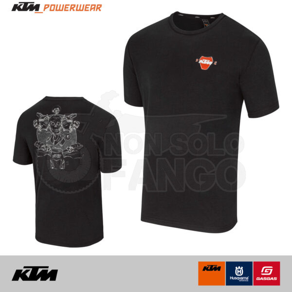 T-Shirt KTM Power Wear 2025 OFFROAD TEE