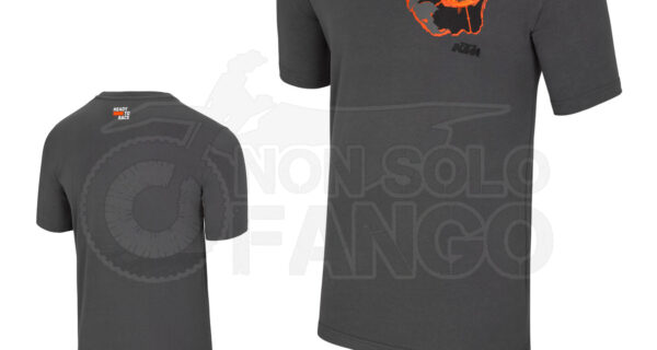 T-Shirt KTM Power Wear 2025 ORANGE FLUIDS TEE