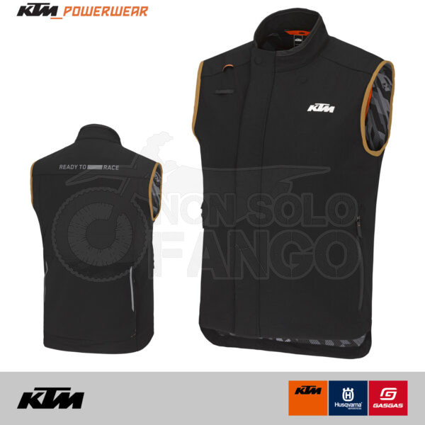 GILET SMANICATO KTM POWER WEAR 2025 RACETECH VEST