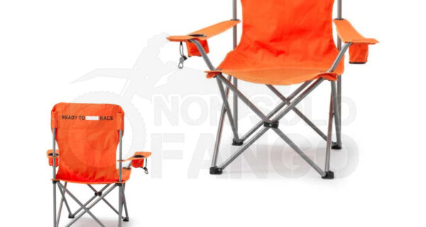 SEDIA PIEGHEVOLE KTM POWER WEAR 2025 RACETRACK CHAIR