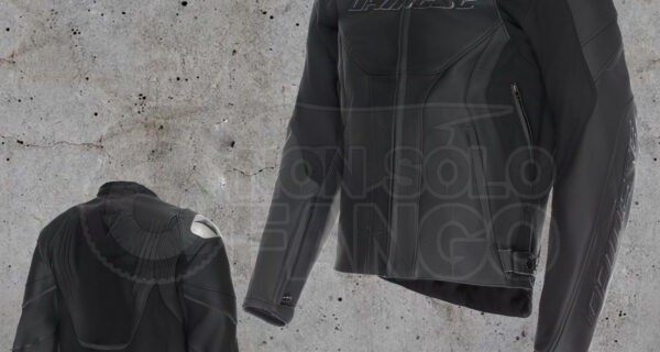 Giubbotto Dainese Pelle RACING 5 LEATHER JACKET Black/Black/Black