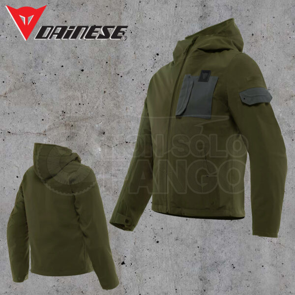 Giubbotto Dainese CORSO ABSØLUTE SHELL PRO JACKET Green
