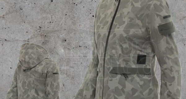 Giubbotto Dainese CENTRALE ABSØLUTE PRO JACKET LADY London Fog Camo Dots