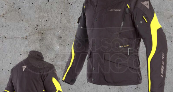 Giubbotto Dainese TEMPEST 2 D-Dry Black/Fluo-Yellow