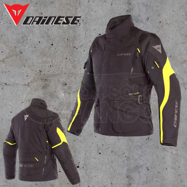 Giubbotto Dainese TEMPEST 2 D-Dry Black/Fluo-Yellow