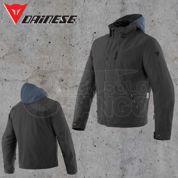 Giubbotto Dainese MAYFAIR D-DRY® JACKET Ebony/Black/Black