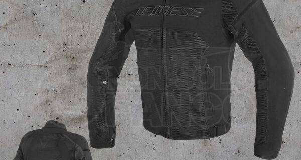 Giubbotto Dainese AIR FRAME D1 TEX JACKET Black/Black/Black