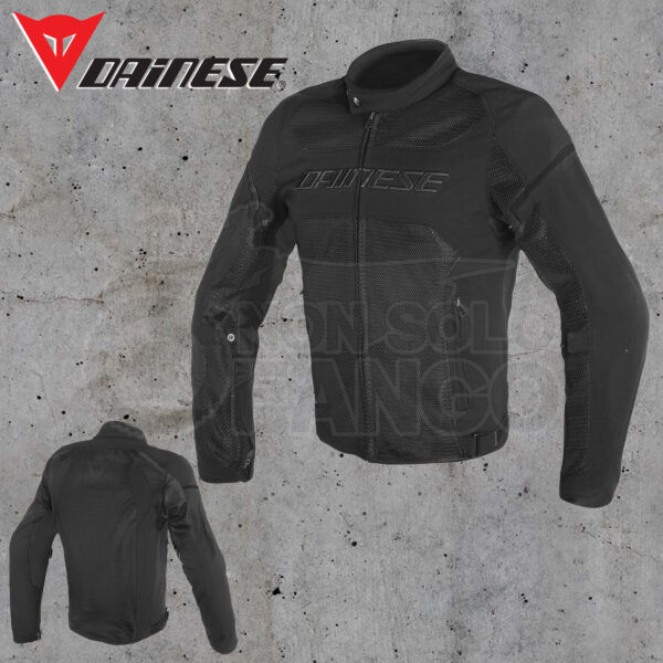 Giubbotto Dainese AIR FRAME D1 TEX JACKET Black/Black/Black