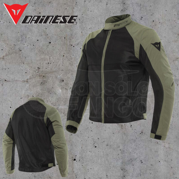 Giubbotto Dainese SEVILLA AIR TEX JACKET Black/Grape-Leaf