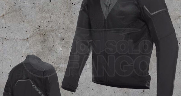 Giubbotto Dainese IGNITE AIR TEX JACKET black/black/gray-reflex