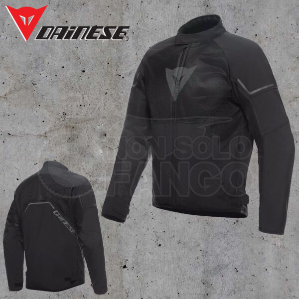 Giubbotto Dainese IGNITE AIR TEX JACKET black/black/gray-reflex
