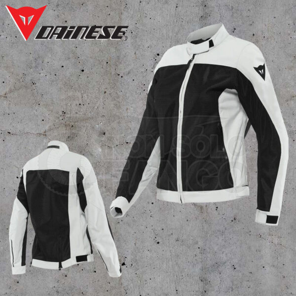 Giubbotto Dainese SEVILLA AIR LADY TEX JACKET Black/Glacier-Gray