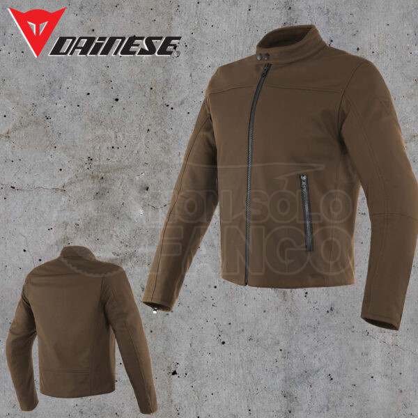 Giubbotto Pelle Dainese MIKE 2 LEATHER JACKET Carafe