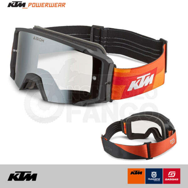 MASCHERINA KTM POWER WEAR 2025 BLAST XR1 GOGGLES ORANGE/BLK