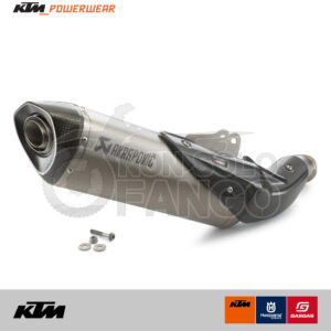 SILENZIATORE SLIP-ON AKRAPOVIC POWER PARTS KTM 790 890 DUKE