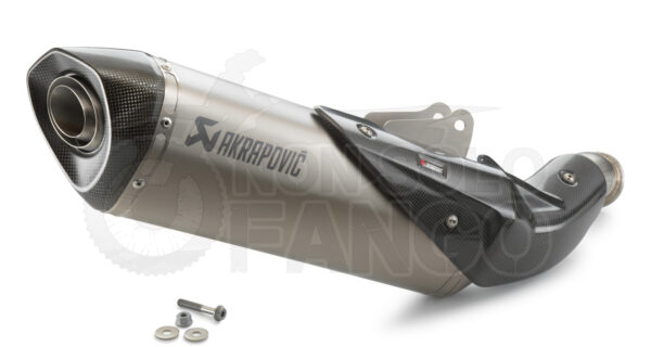 SILENZIATORE SLIP-ON AKRAPOVIC POWER PARTS KTM 790 890 DUKE