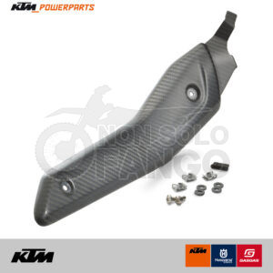 PROTEZIONE TERMICA CARBONIO POWER PARTS KTM 690 ENDURO SMC