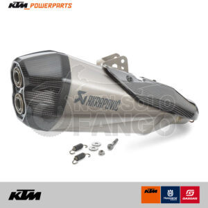 SILENZIATORE SLIP-ON AKRAPOVIC POWER PARTS KTM 990 DUKE MY24