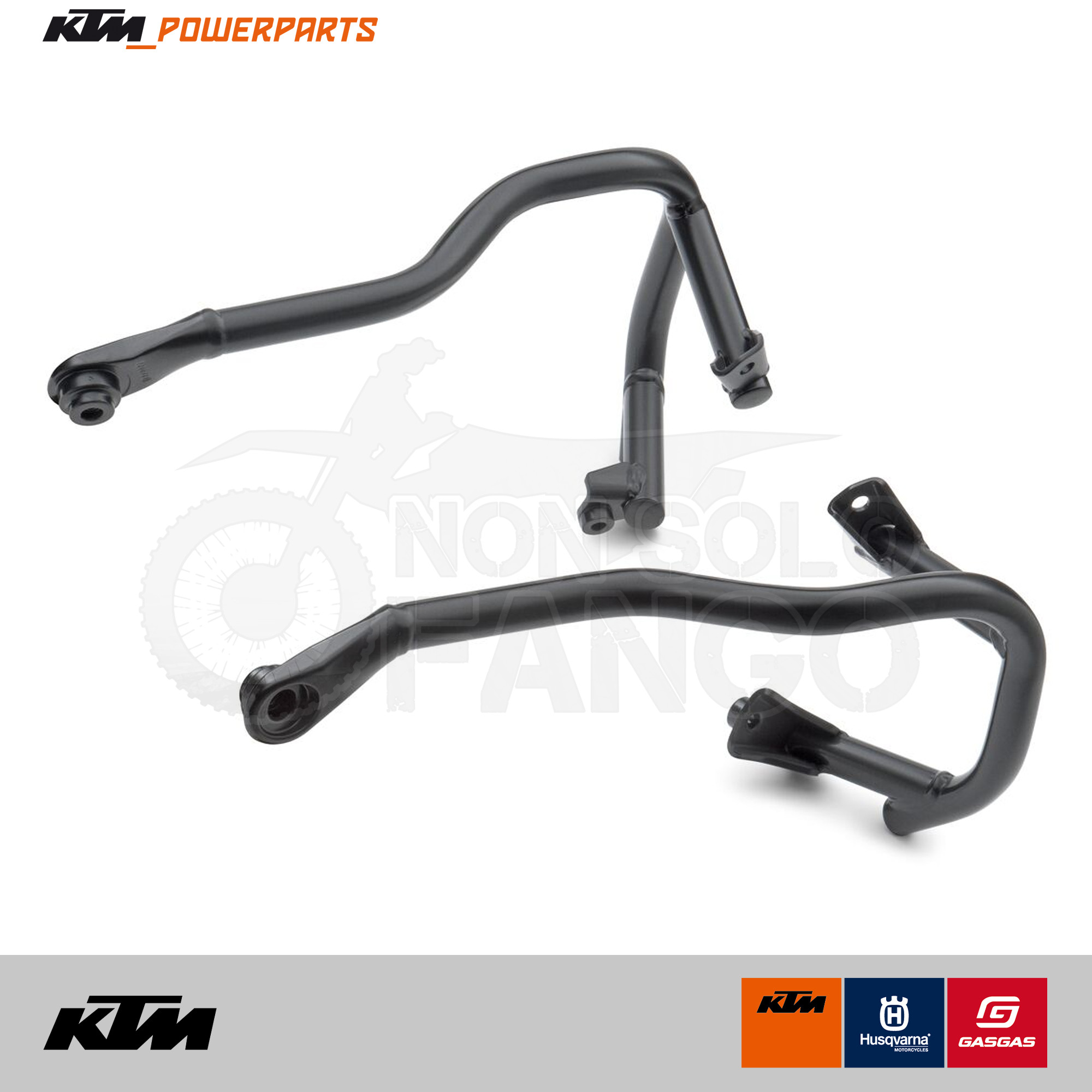 Kit barre protezione nere Power Parts KTM 990 Duke MY24