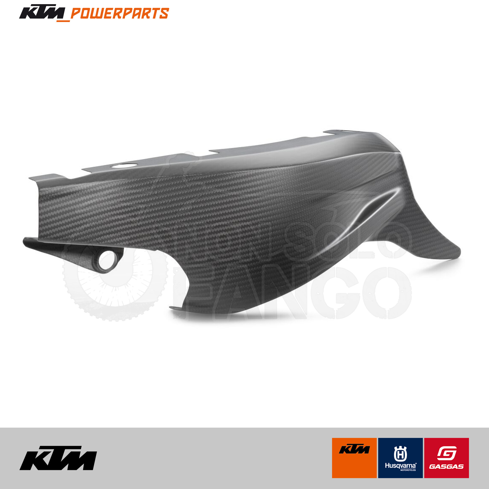 PROTEZIONE FORCELLONE CARBONIO POWER PARTS KTM 1390 SUPER DUKE MY24